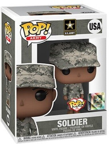 FUNKO POP! MILITARY: Army Female 1 - Combat Uniform