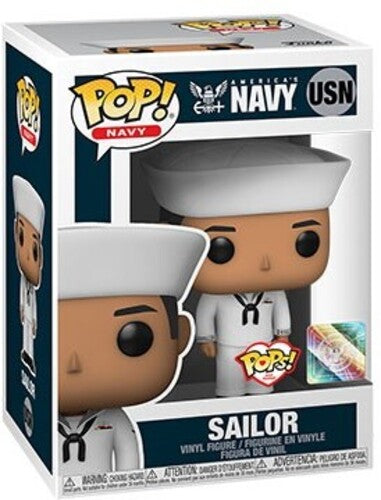 FUNKO POP! Military: Navy - Service Dress White Uniform Male 2