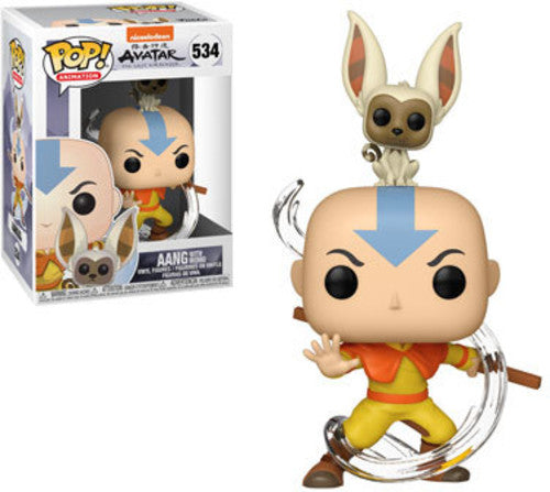 FUNKO POP! & BUDDY: Avatar - Aang w/ Momo